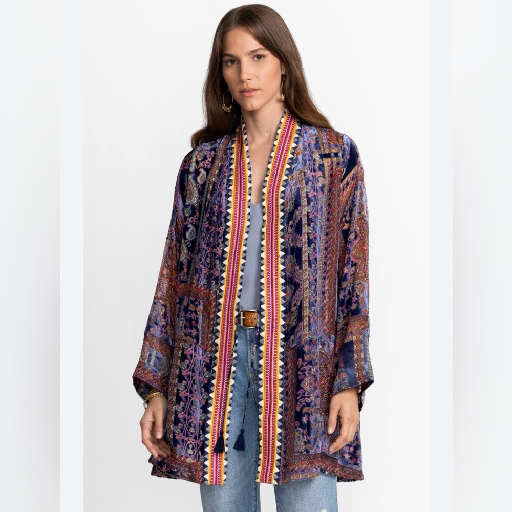 Johnny Was Omo burnout kimono